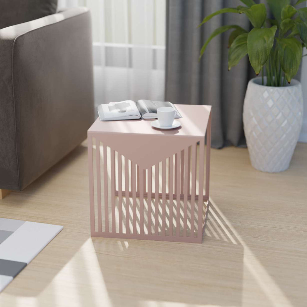 LeisureMod Cisco Modern Square Steel Side Table with Powder Coated Finish | Side Tables | Modishstore - 21