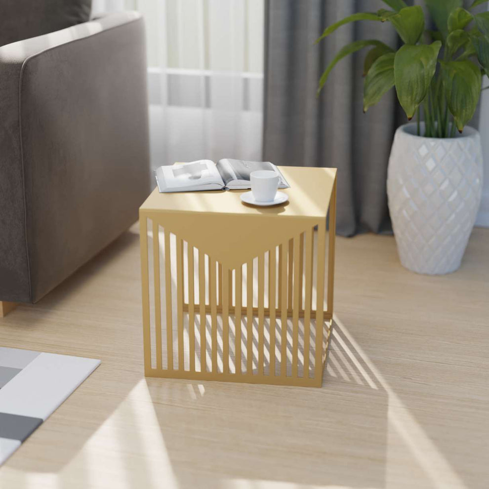LeisureMod Cisco Modern Square Steel Side Table with Powder Coated Finish | Side Tables | Modishstore - 30