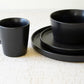 Set Of Four Black Ceramic Mugs (Min 2) By Kalalou | Drinkware | Modishstore - 3