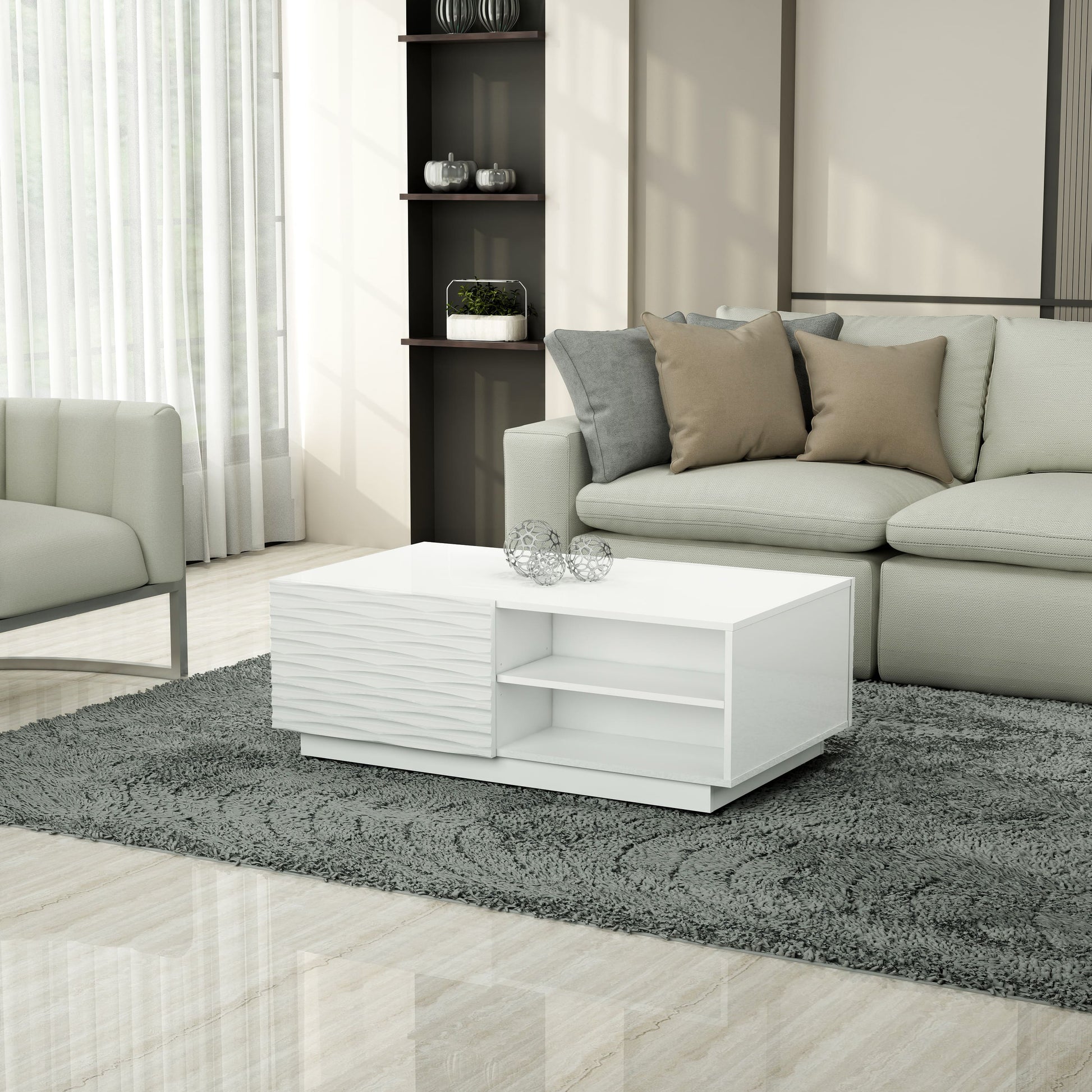 Hinwil Coffee Table By Anderson Teak | Coffee Tables | Modishstore