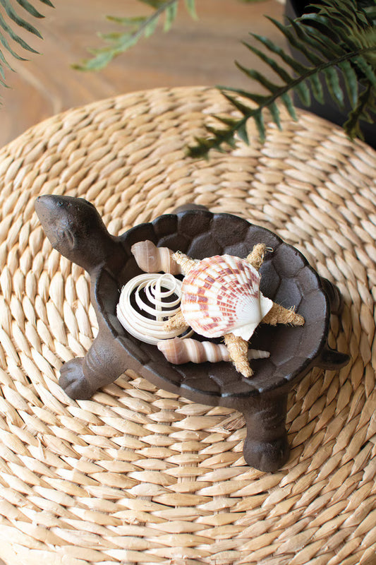 Cast Iron Turtle Dish Set Of 2 By Kalalou