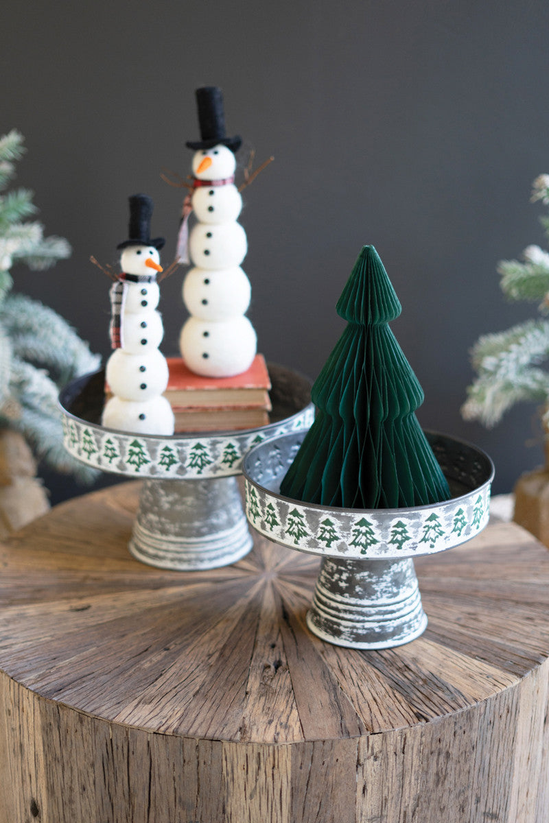 Christmas Display Pedestals Set Of 2 By Kalalou | Christmas Trees | Modishstore