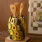 Ceramic Vase - Avocados By Kalalou