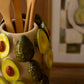 Ceramic Vase - Avocados By Kalalou