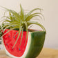 Ceramic Watermelon Slice Planter By Kalalou