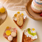 Set Of Three Ceramic Ice Cream Cone Plates (Min 2) By Kalalou
