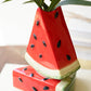 Ceramic Watermelon Bud Vase By Kalalou