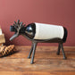 Cast Iron Reindeer Wine Bottle Holder (Min 2) By Kalalou