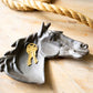 Cast Iron Horse Trinket Dish (Min 4) By Kalalou
