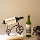 Cast Iron Bicycle Wine Bottle Holder By Kalalou