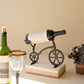 Cast Iron Bicycle Wine Bottle Holder By Kalalou