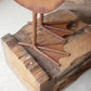 Set Of Three Rustic Metal Geese By Kalalou