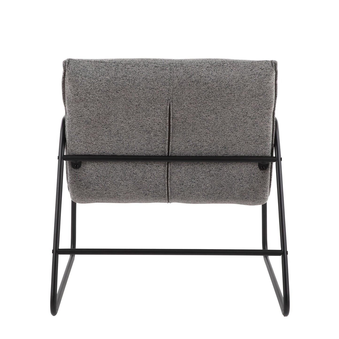 Casper Arm Chair By LumiSource - CHR-CASPERARM BKNGY | Armchairs | Modishstore - 7