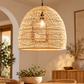 Rattan Dome  Hemp Lamp