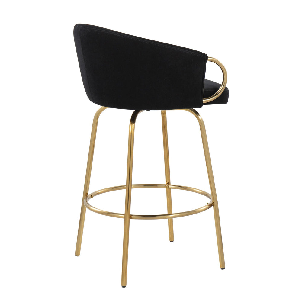 Claire 26" Fixed Height Counter Stool - Set of 2 By LumiSource | Counter Stools | Modishstore - 5