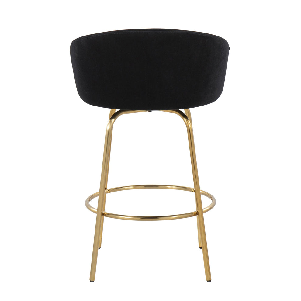 Claire 26" Fixed Height Counter Stool - Set of 2 By LumiSource | Counter Stools | Modishstore - 6