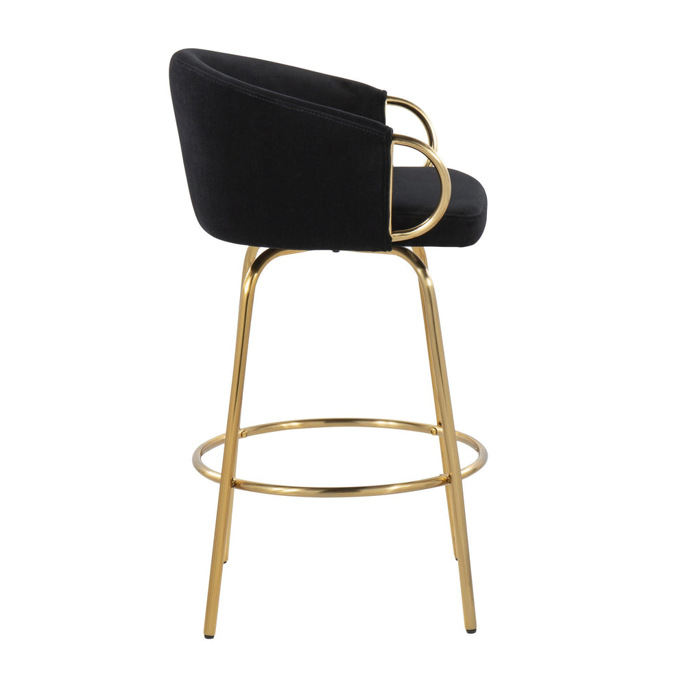 Claire 26" Fixed Height Counter Stool - Set of 2 By LumiSource | Counter Stools | Modishstore - 4