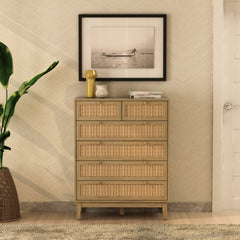 Bodrum 4+2 Drawer Chest By Anderson Teak