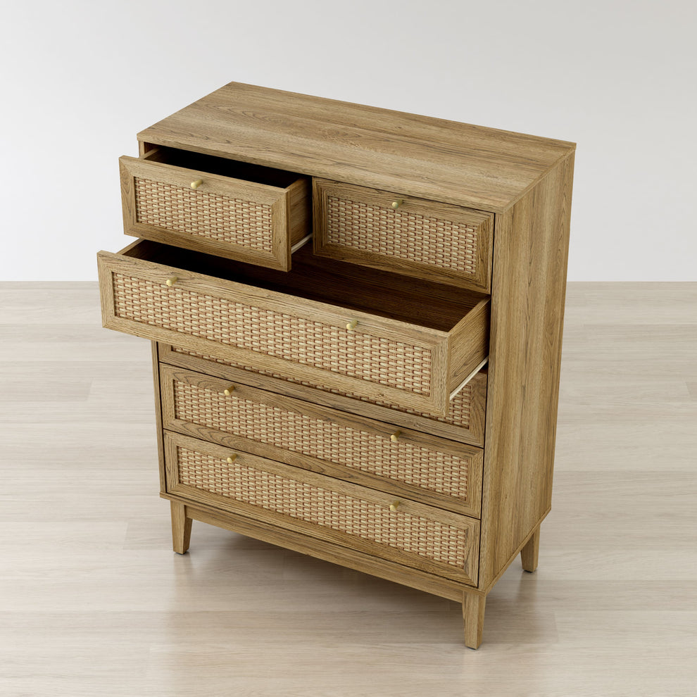 Bodrum 4+2 Drawer Chest By Anderson Teak | Drawers | Modishstore - 3