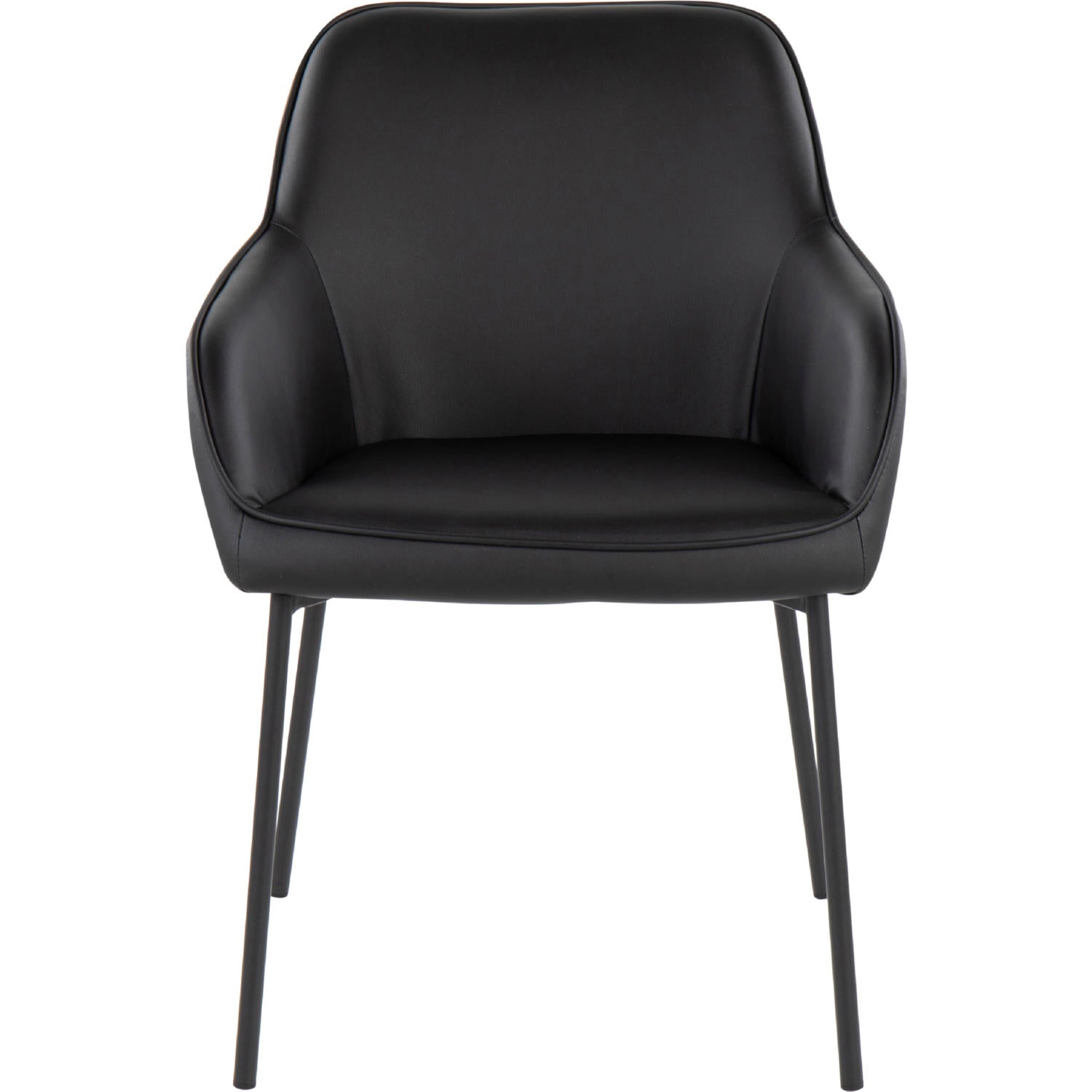 Daniella Dining Chair - Set of 2 Black By LumiSource | Dining Chairs | Modishstore - 4