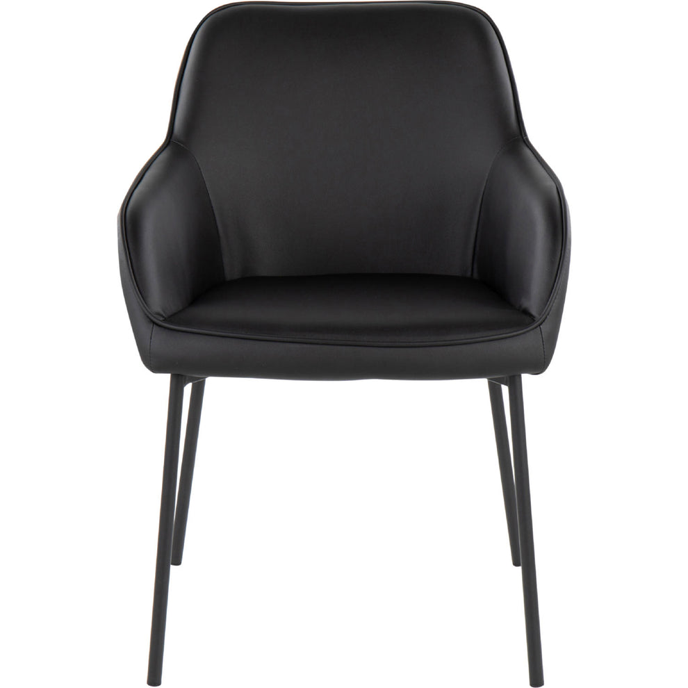 Daniella Dining Chair - Set of 2 Black By LumiSource | Dining Chairs | Modishstore - 4