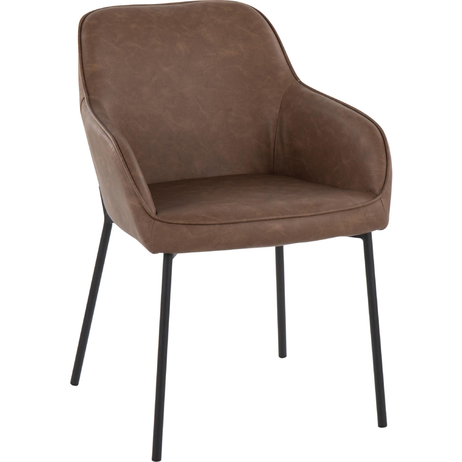 Daniella Dining Chair - Set of 2 Black By LumiSource | Dining Chairs | Modishstore - 13