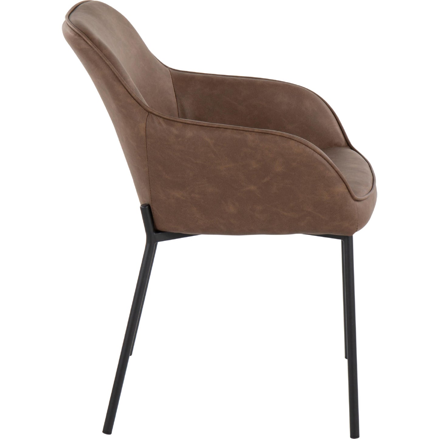 Daniella Dining Chair - Set of 2 Black By LumiSource | Dining Chairs | Modishstore - 12