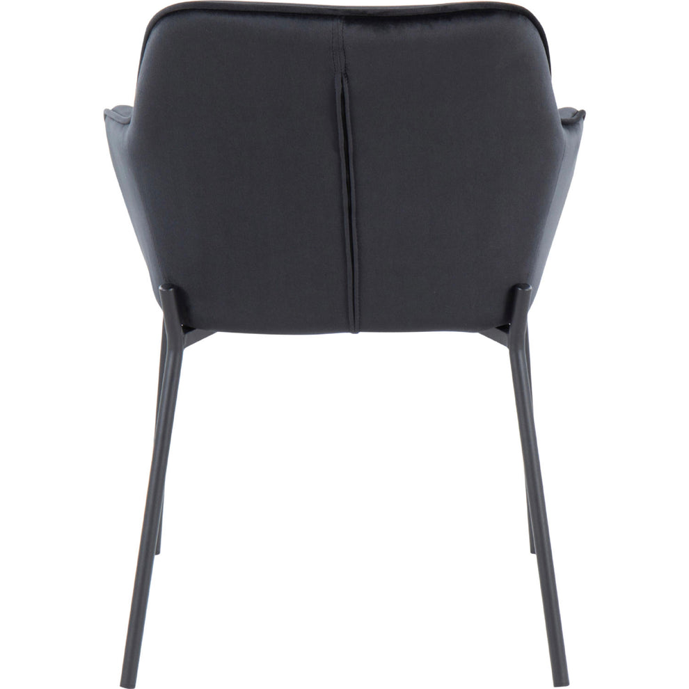 Daniella Dining Chair - Set of 2 Black By LumiSource | Dining Chairs | Modishstore - 5