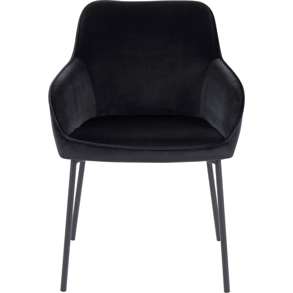 Daniella Dining Chair - Set of 2 Black By LumiSource | Dining Chairs | Modishstore - 4