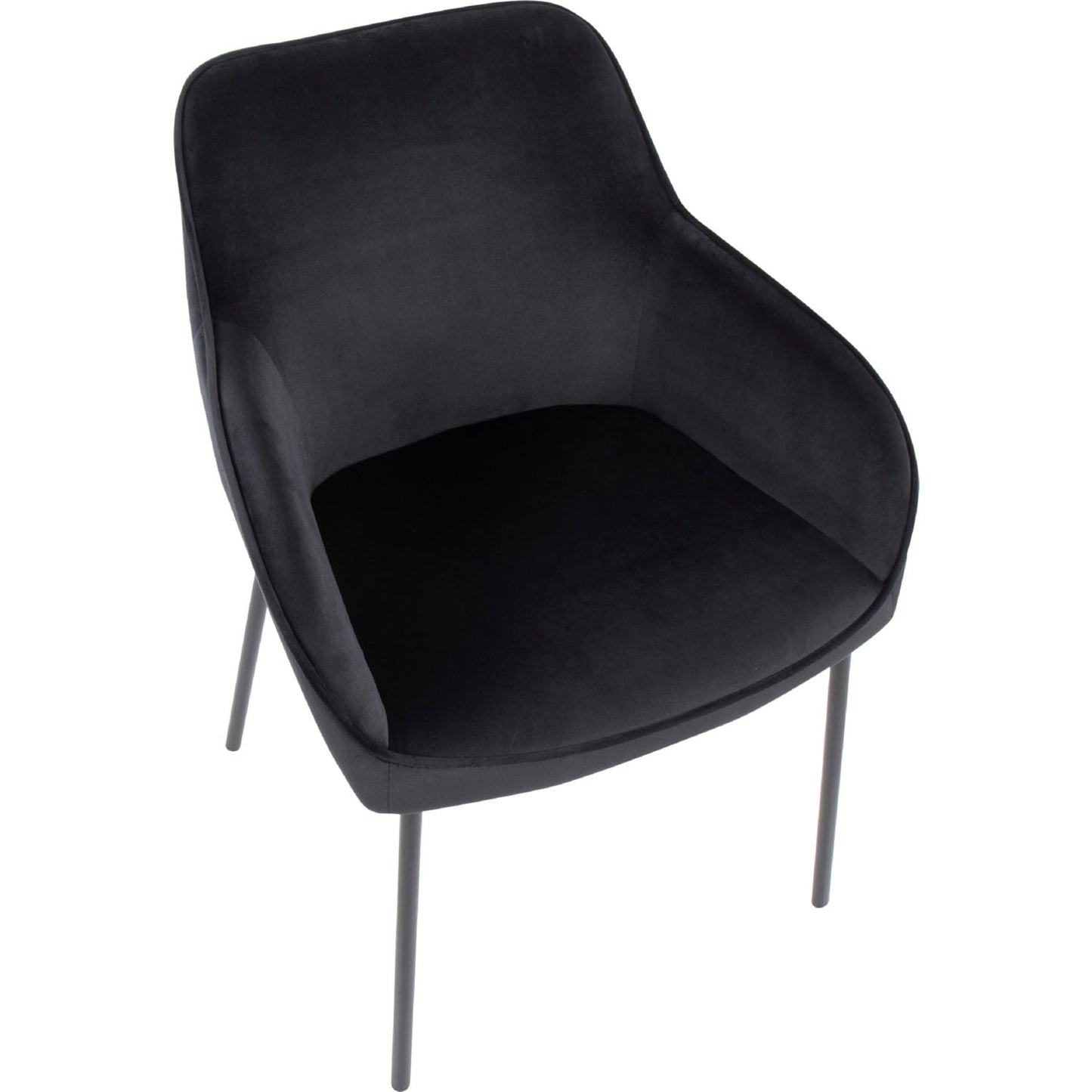 Daniella Dining Chair - Set of 2 Black By LumiSource | Dining Chairs | Modishstore - 3