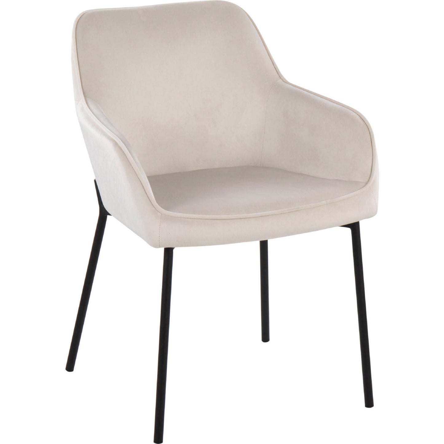 Daniella Dining Chair - Set of 2 Black By LumiSource | Dining Chairs | Modishstore - 14