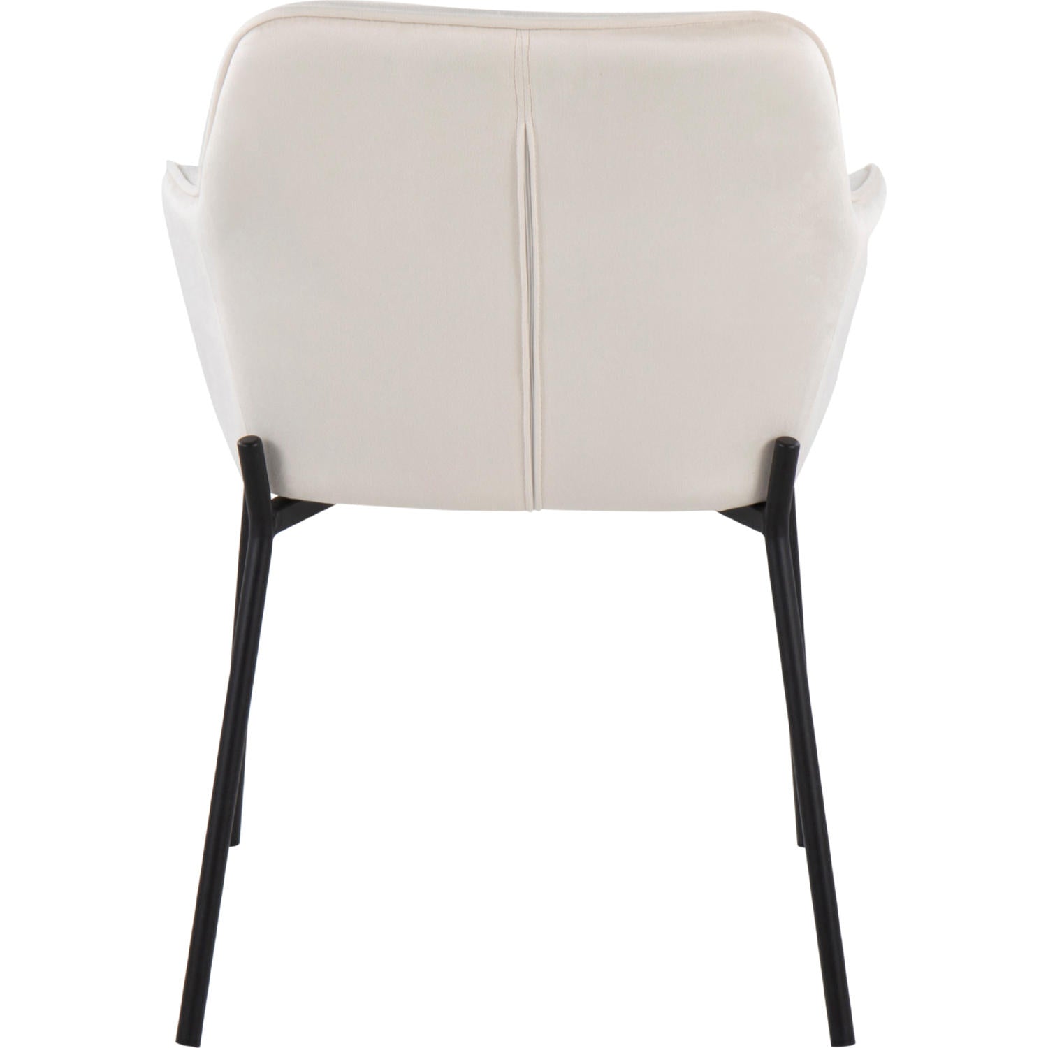 Daniella Dining Chair - Set of 2 Black By LumiSource | Dining Chairs | Modishstore - 12