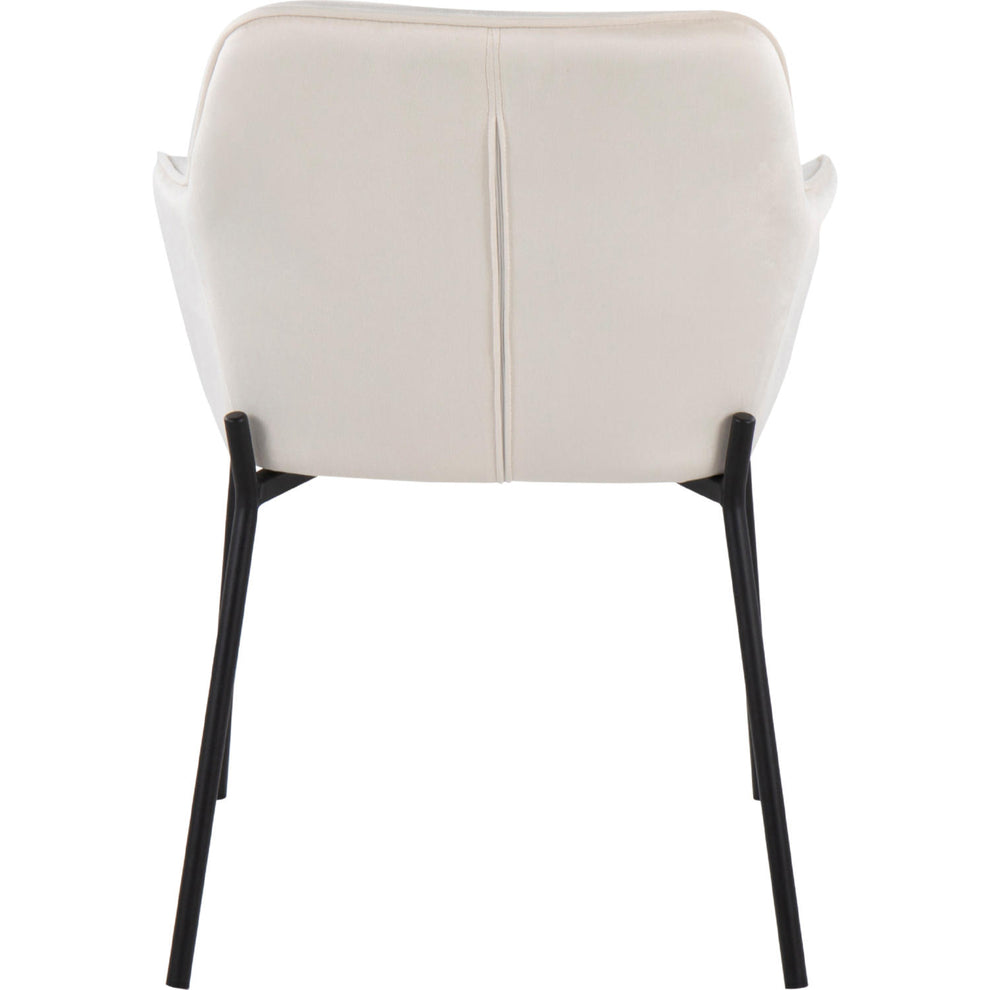 Daniella Dining Chair - Set of 2 Black By LumiSource | Dining Chairs | Modishstore - 12
