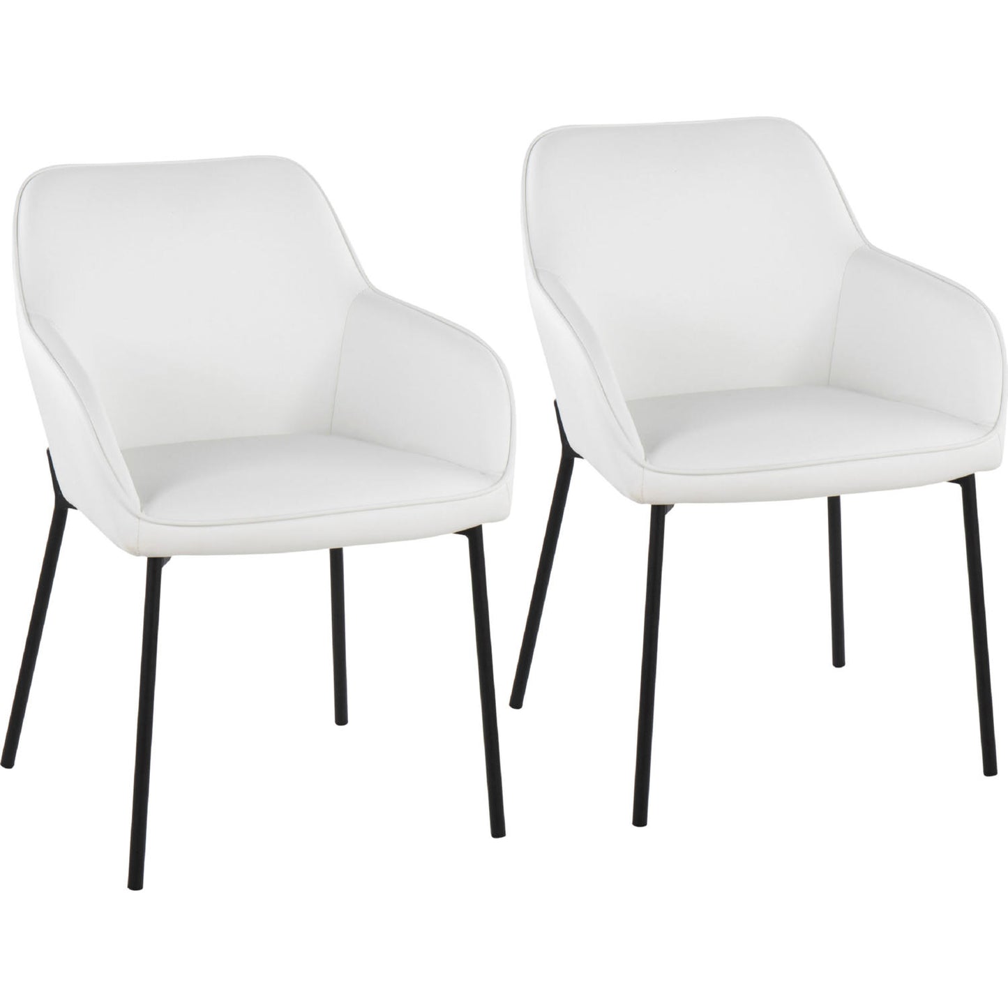 Daniella Dining Chair - Set of 2 By LumiSource | Dining Chairs | Modishstore - 2