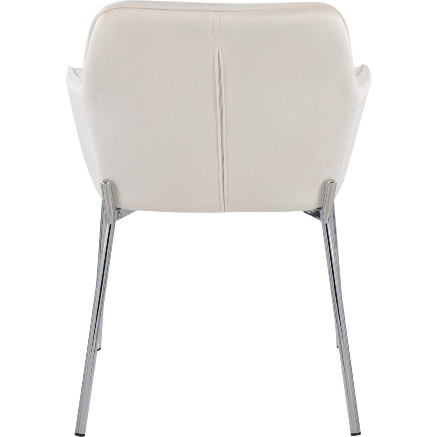 Daniella Dining Chair - Set of 2 Black Velvet By LumiSource | Dining Chairs | Modishstore - 11