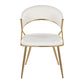 Jie Dining Chair - Set of 2 By LumiSource - DC-JIEPU AUBK2 | Dining Chairs | Modishstore - 13