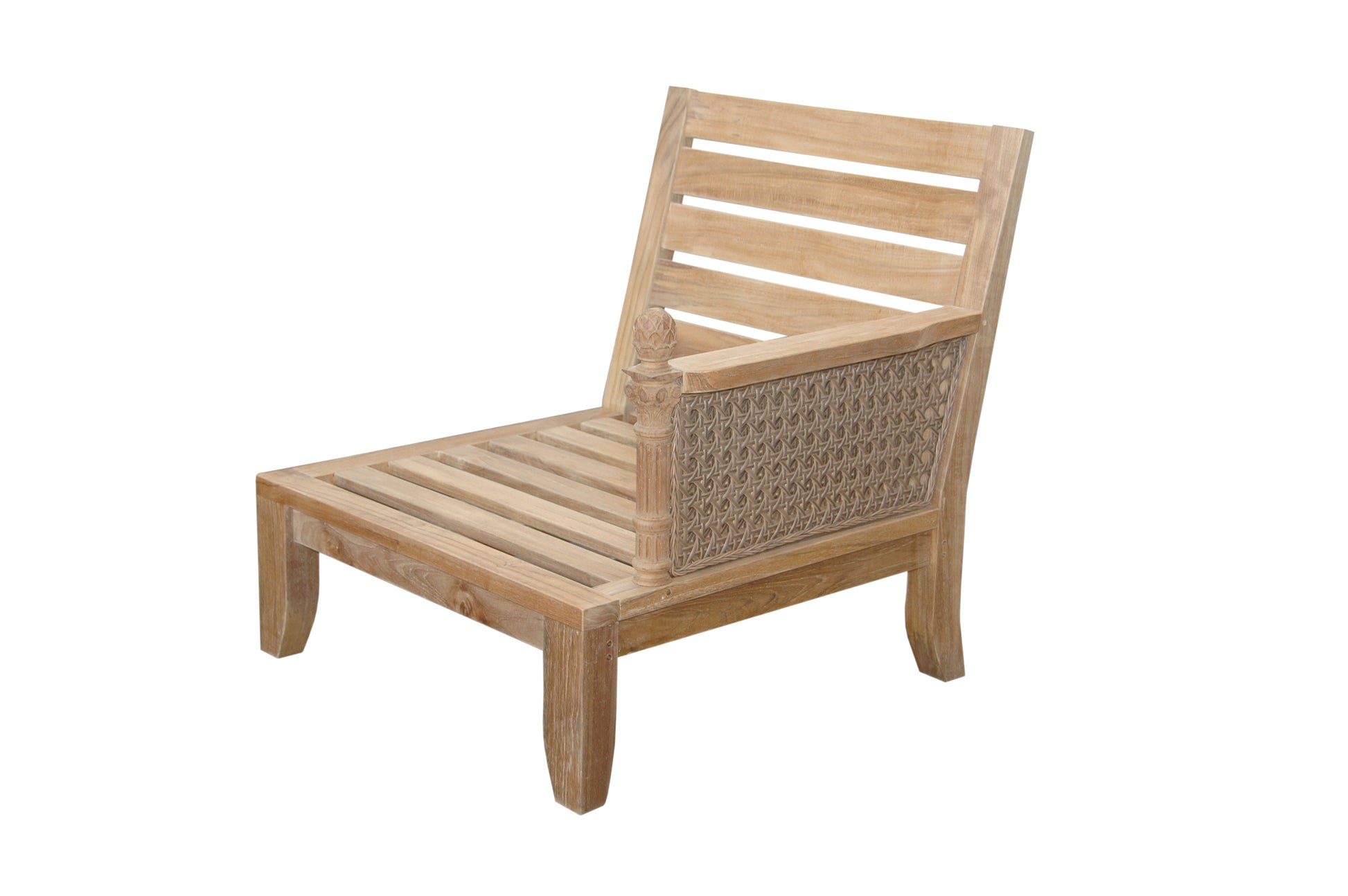 Luxe Left Modular By Anderson Teak | Outdoor Chairs | Modishstore - 3