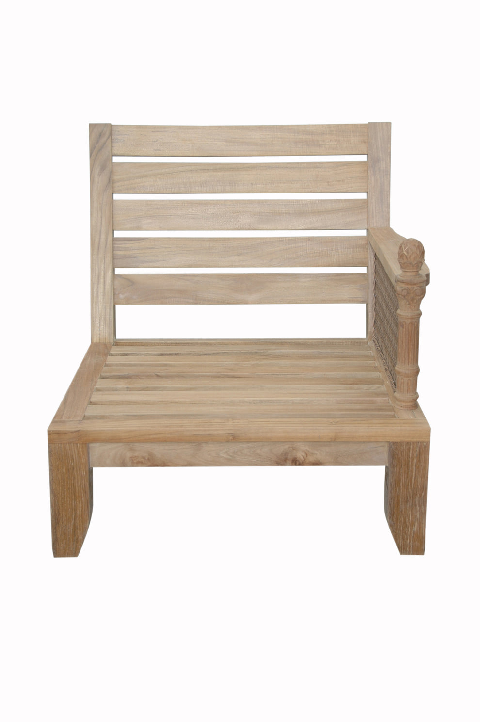 Luxe Left Modular By Anderson Teak | Outdoor Chairs | Modishstore - 2