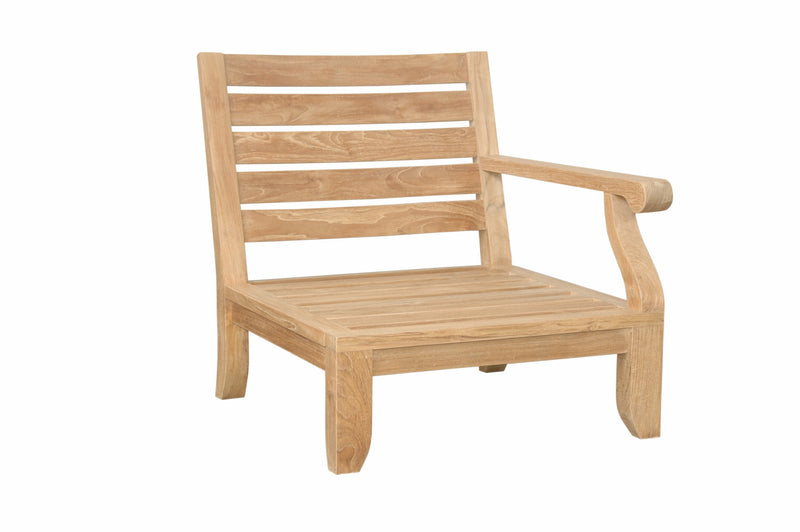 Riviera Luxe Left Modular By Anderson Teak | Outdoor Chairs | Modishstore