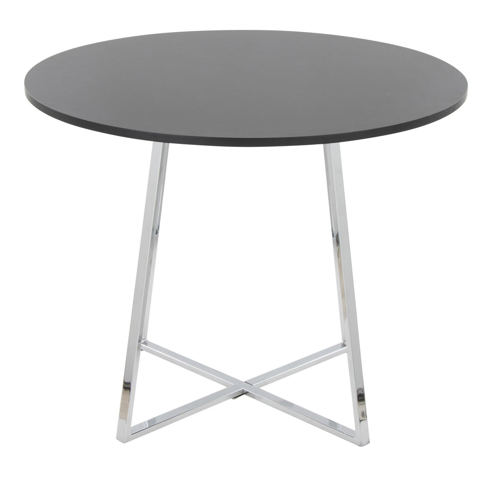 Cosmo Canary Dining Table By LumiSource - DT-CSMO-CNRYCSMO2 CHRBK | Dining Tables | Modishstore - 4