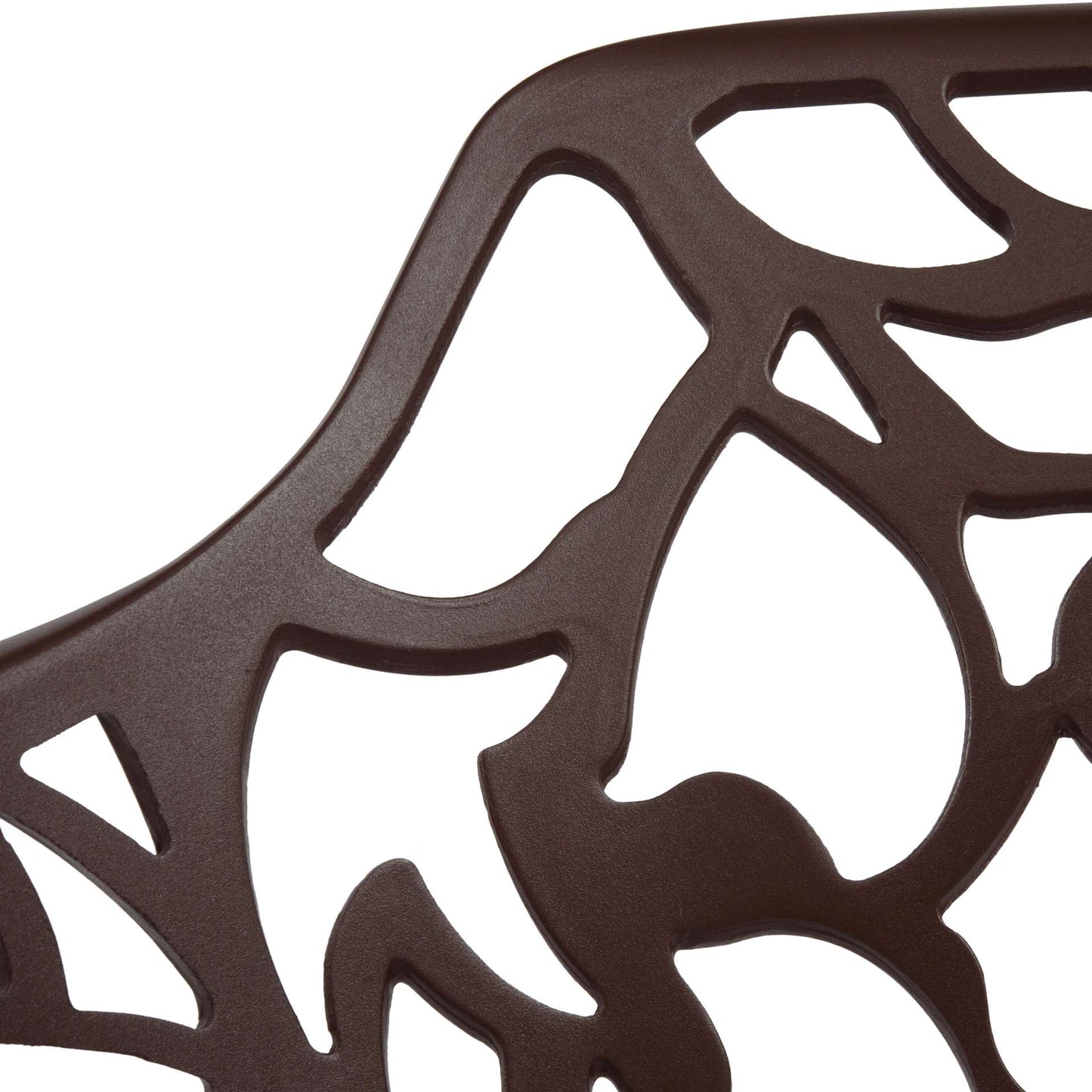 LeisureMod Devon Mid-Century Modern 3-Piece Aluminum Outdoor Patio Dining Set with Tempered Glass Top Table and 2 Stackable
 - DT20CABL2 | Outdoor Dining Sets | Modishstore - 29