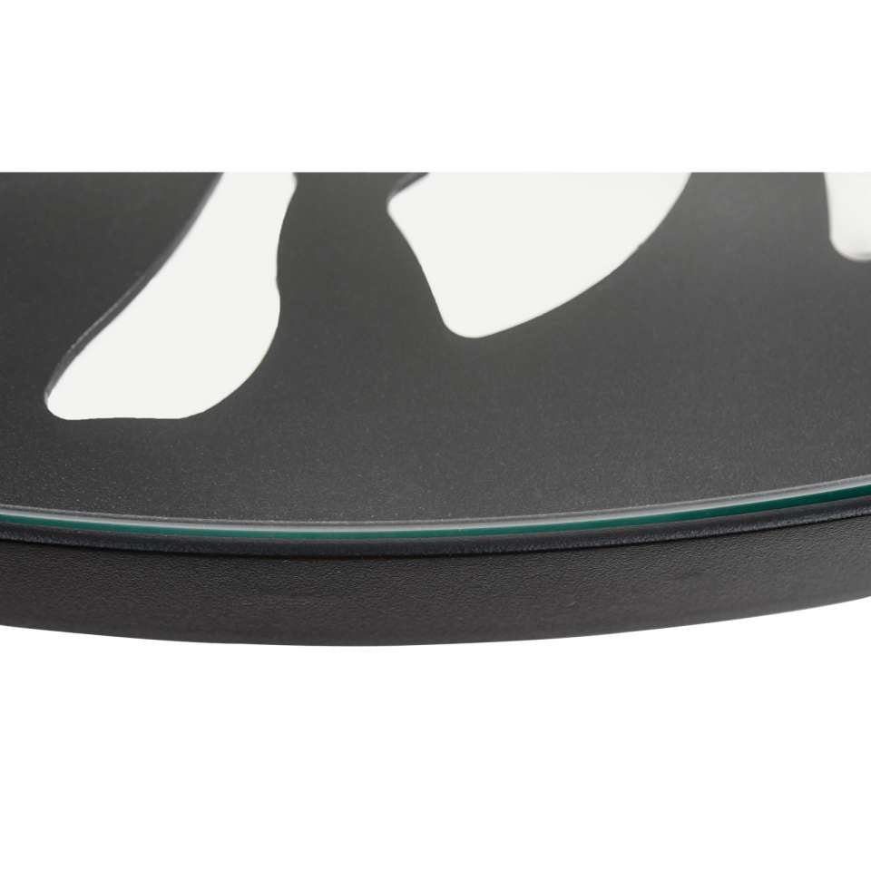 LeisureMod Devon Mid-Century Modern 3-Piece Aluminum Outdoor Patio Dining Set with Tempered Glass Top Table and 2 Stackable
 - DT20CBL | Outdoor Dining Sets | Modishstore - 9