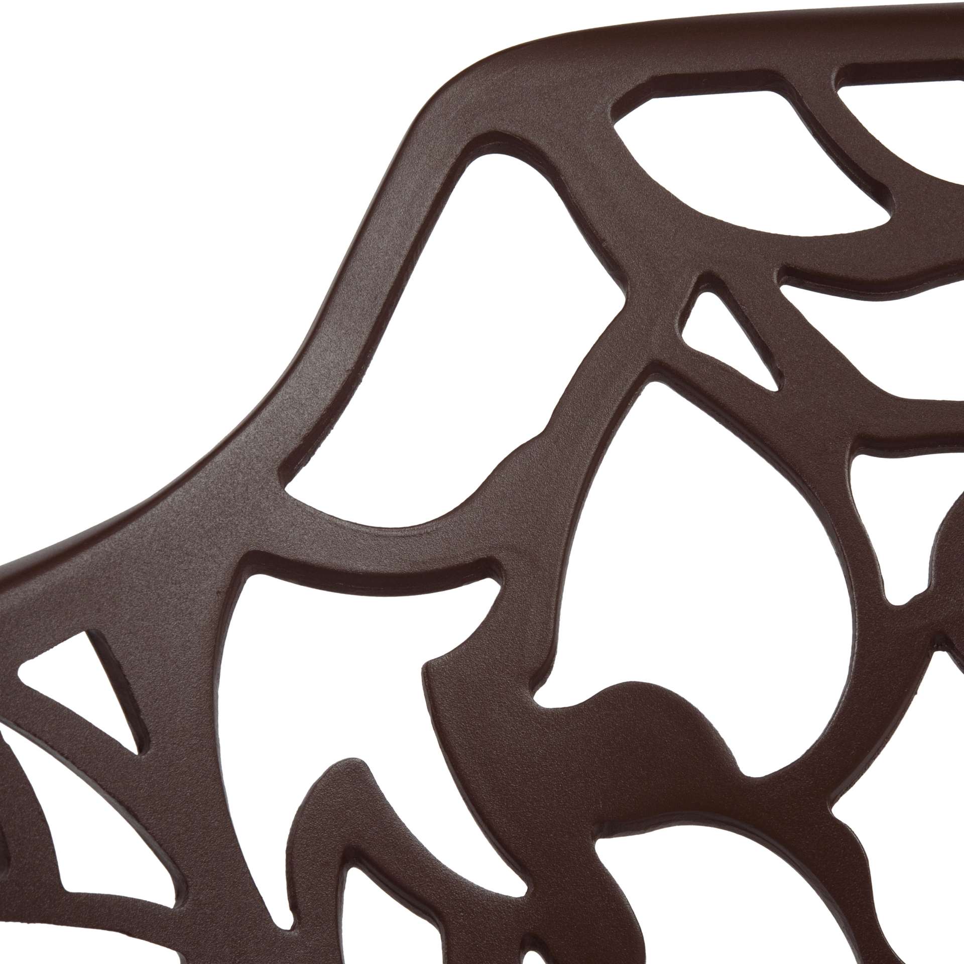 LeisureMod Devon Mid-Century Modern 7-Piece Aluminum Outdoor Patio Dining Set with Tempered Glass Top Table and 6 Stackable
 - DT48CABL6 | Outdoor Dining Sets | Modishstore - 23