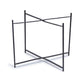 Black "X" Stand Set Of 2 By Tozai Home | TV Tray Tables | Modishstore - 2