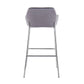 Daniella Fixed-Height Bar Stool - Set of 2 By LumiSource - B30-DNLA2 CHRMVSV2 | Bar Stools | Modishstore - 6