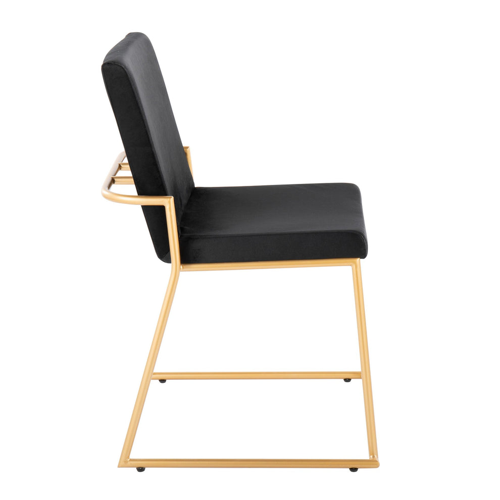 Dutchess Dining Chair - Set of 2 By LumiSource - DC-DUTCHESS AUVBK2 | Dining Chairs | Modishstore - 3