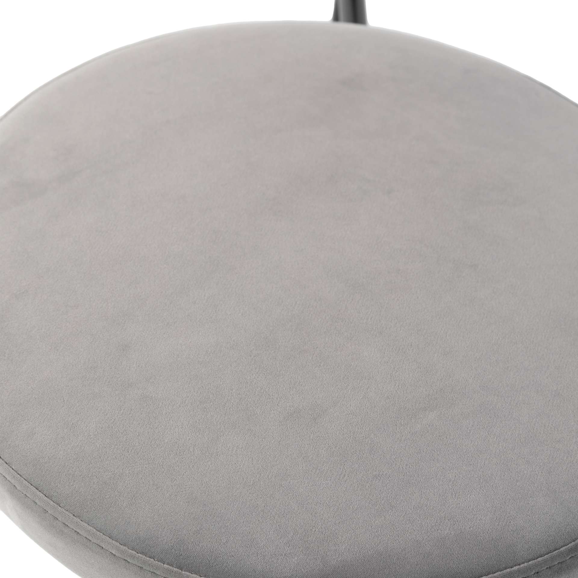 LeisureMod Euston Modern Wicker Dining Chair with Velvet Round Seat | Dining Chairs | Modishstore - 32