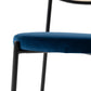 LeisureMod Euston Modern Wicker Dining Chair with Velvet Round Seat | Dining Chairs | Modishstore - 42