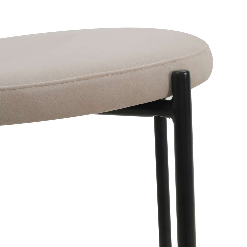 LeisureMod Euston Modern Wicker Bar Stool With Black Steel Frame | Bar Stools | Modishstore - 9