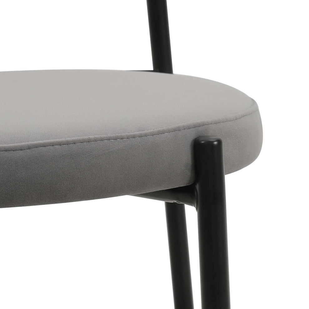 LeisureMod Euston Modern Wicker Bar Stool With Black Steel Frame | Bar Stools | Modishstore - 27